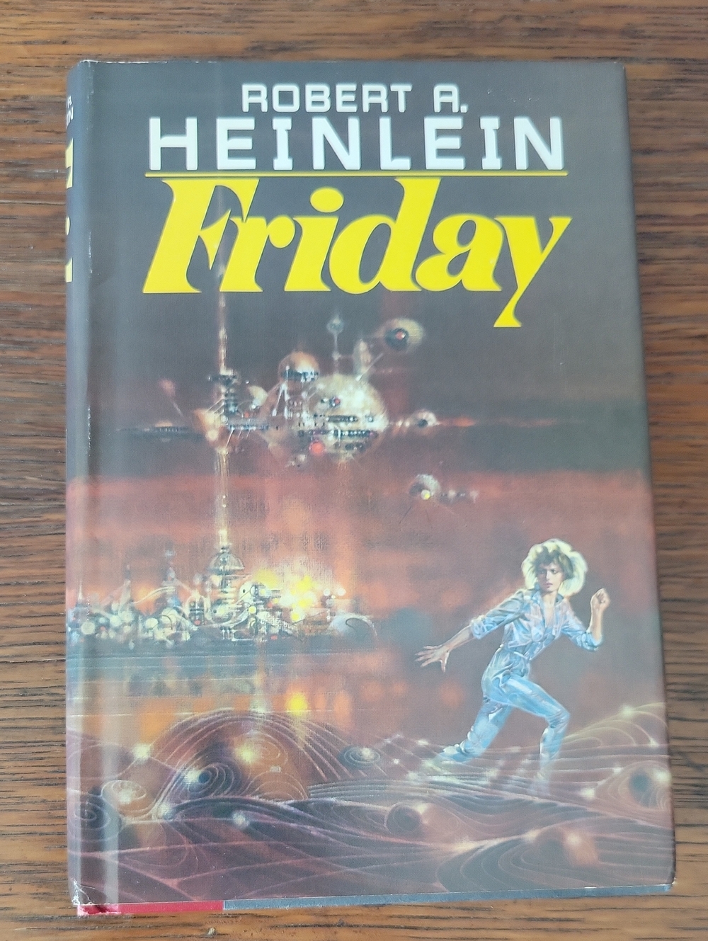 1982 "Friday" Hardcover Club Edition by Robert A. Heinlein